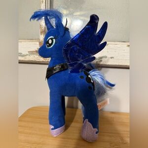 My Little Pony Ty Sparkle Princess Luna 8-Inch Plush Stuffed Animal Blue Purple